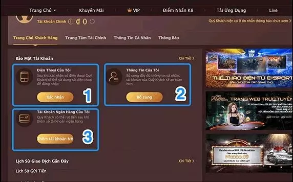 Bổ sung thông tin để bảo mật 2 lớp khi đăng ký k8