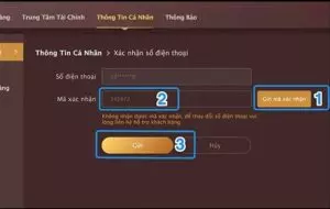 đăng ký k8 - xác thực thông tinh số điện thoại
