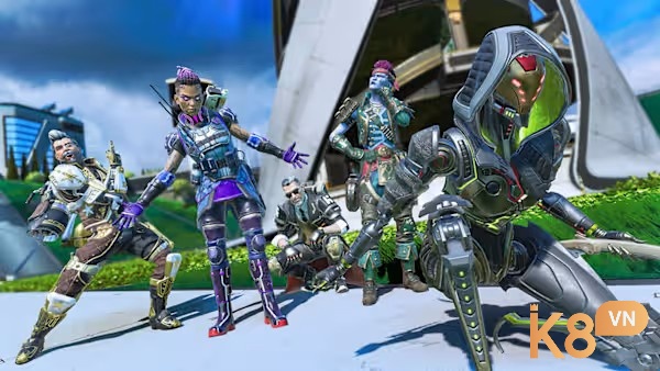 Game Apex Legends nổi bật với hệ thống nhân vật đa dạng