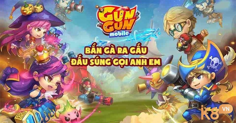 Đồ họa chibi, gameplay chiến thuật tạo nên sức hút khó cưỡng của GunGun Mobile