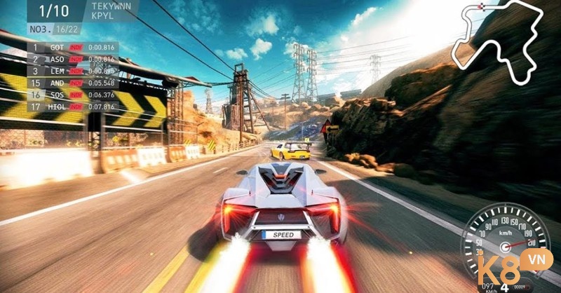 Game thể thao và đua xe ấn tượng đồ họa siêu thực