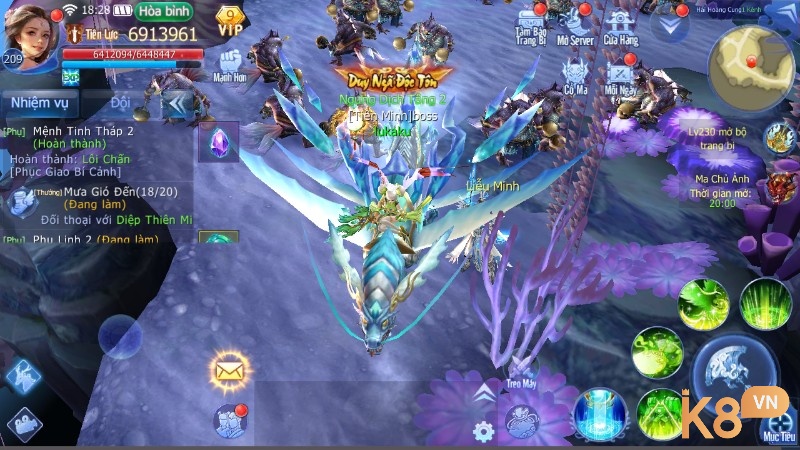Tại Việt Nam game mobile private đang ngày càng phổ biến