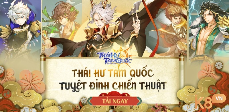 Game Thái Hư Tam Quốc là game SLG + RPG giả tưởng, tái hiện Tam Quốc trong vũ trụ huyền ảo