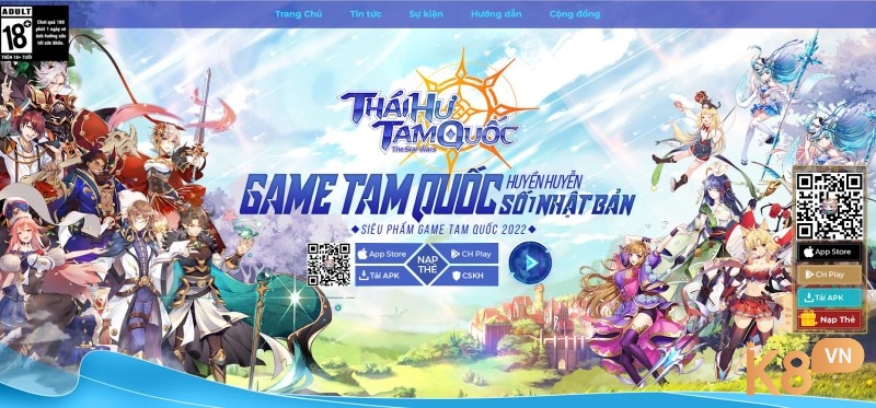 Khi Tam Quốc khoác lên mình diện mạo anime đầy mê hoặc