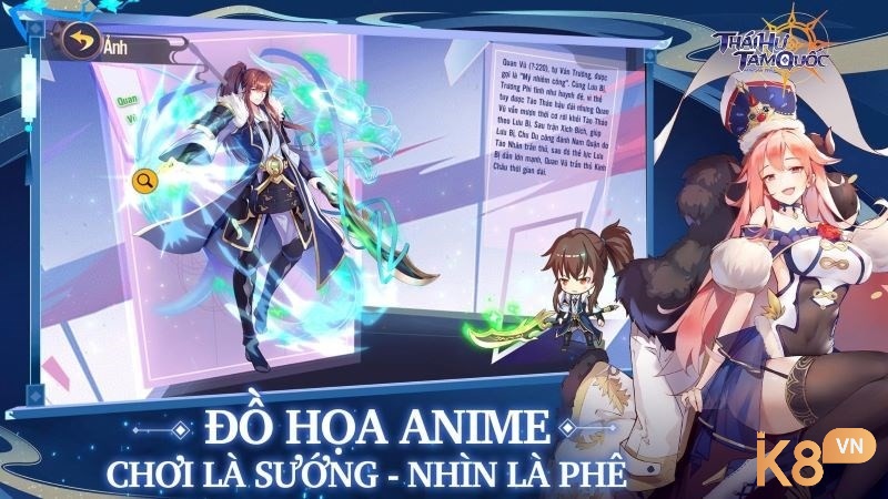 Nghệ thuật thiết kế nhân vật đỉnh cao tạo tướng đẹp, kỹ năng mãn nhãn