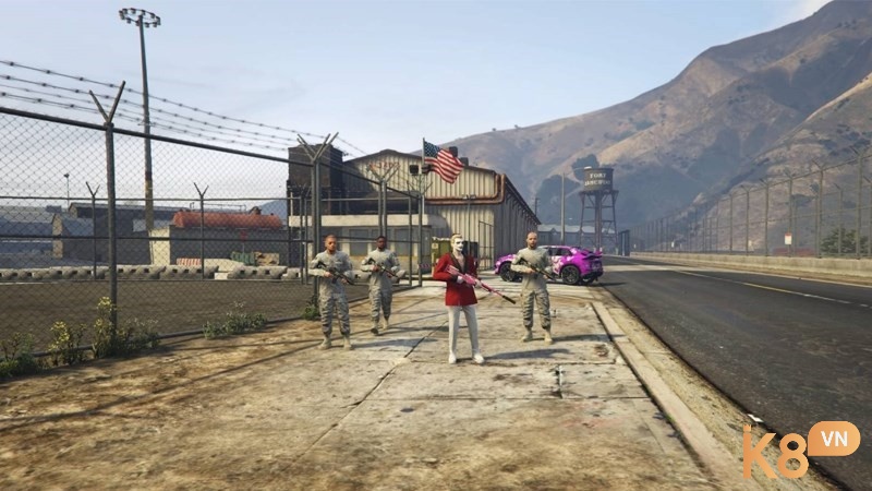 Game Grand Theft Auto V có hệ thống thế giới mở rộng lớn và chân thực vô cùng hoành tráng