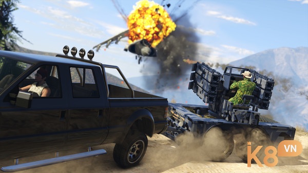 Game Grand Theft Auto V có đồ họa chi tiết và tinh xảo được người chơi đánh giá vô cùng cao