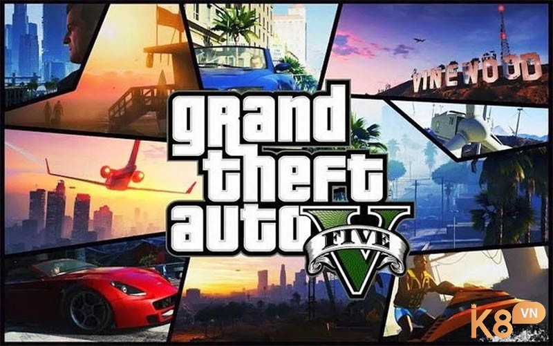 Game Grand Theft Auto V được nhiều game thủ yêu thích bởi lối chơi thế giới mở hấp dẫn