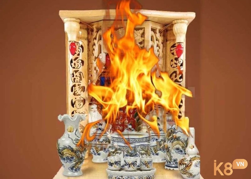 Mỗi con số trong giấc mơ thấy bát hương cháy đều mang năng lượng phong thủy riêng biệt.