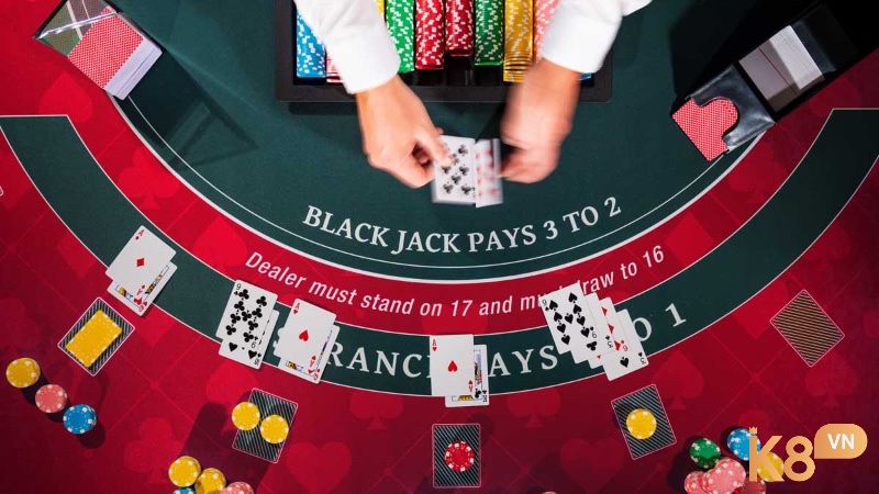 Cùng k8 khám phá cách chơi Blackjack tiền thật chuẩn xác nhất nhé
