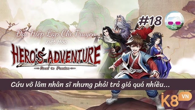 Người chơi game adventure 18 mobile khám phá thế giới, giải đố và tương tác nhân vật trong hành trình cốt truyện hấp dẫn