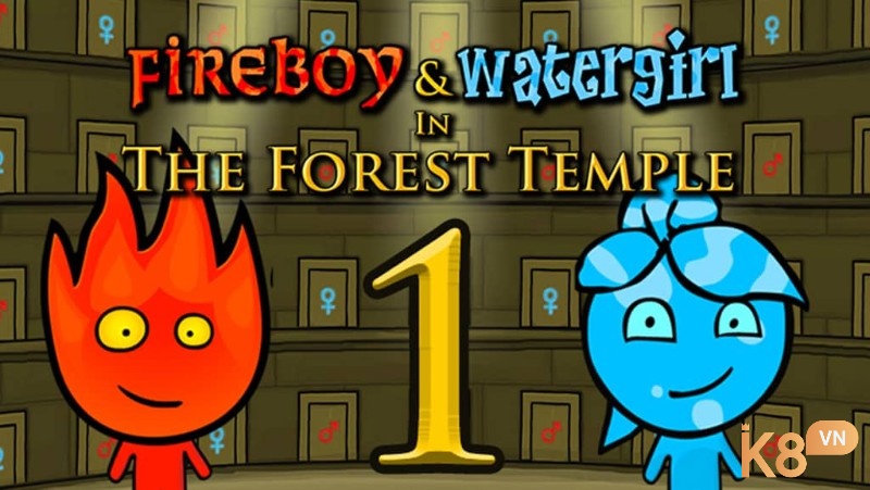 Fireboy and Watergirl là một game 2 người chơi hay thuộc thể loại giải đố kinh điển