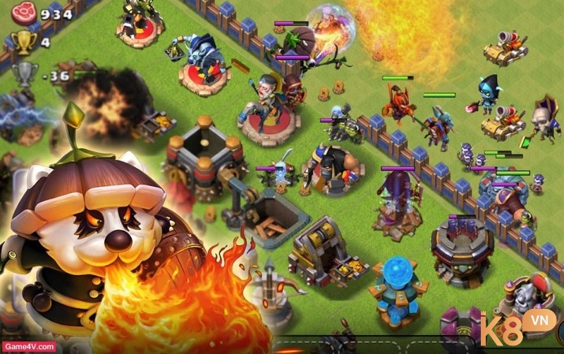Clash of Clans vẫn giữ vững vị thế trong làng game android online strategy sau nhiều năm phát triển