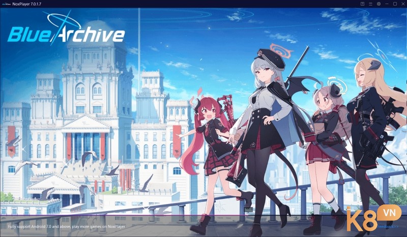 Blue Archive mang phong cách học đường dễ thương, kết hợp chiến thuật thời gian thực