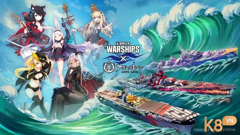 Azur Lane với các nữ chiến binh anime độc đáo dựa trên chiến hạm lịch sử