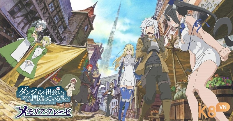 DanMachi: Memoria Freese tái hiện thế giới giả tưởng quen thuộc, với lối chơi theo lượt hấp dẫn