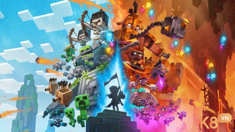 Tựa game sinh tồn sáng tạo với đồ họa khối vuông độc đáo và thế giới mở vô hạn