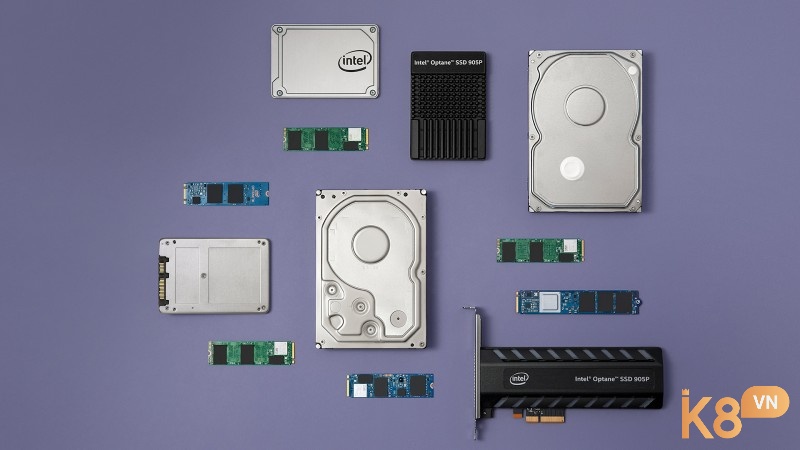 Ổ cứng SSD/HDD ảnh hưởng trực tiếp đến tốc độ tải và cài đặt game.