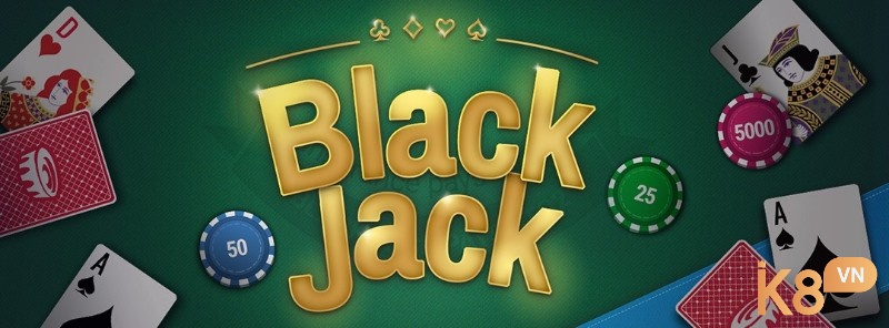 Blackjack là trò chơi tính tổng điểm 2 - 5 lá bài và so sánh độ lớn với nhà cái