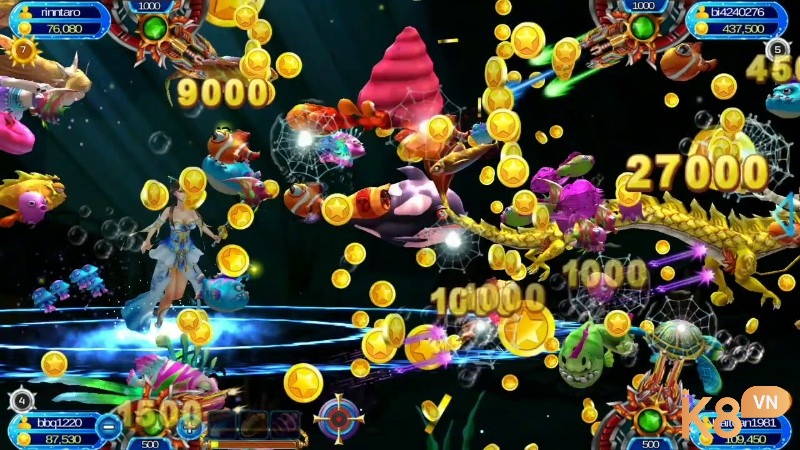 Tỉ lệ trả thưởng hấp dẫn chính là điểm mấu chốt giúp tựa game này thu hút đông đảo anh em ngư thủ tham gia