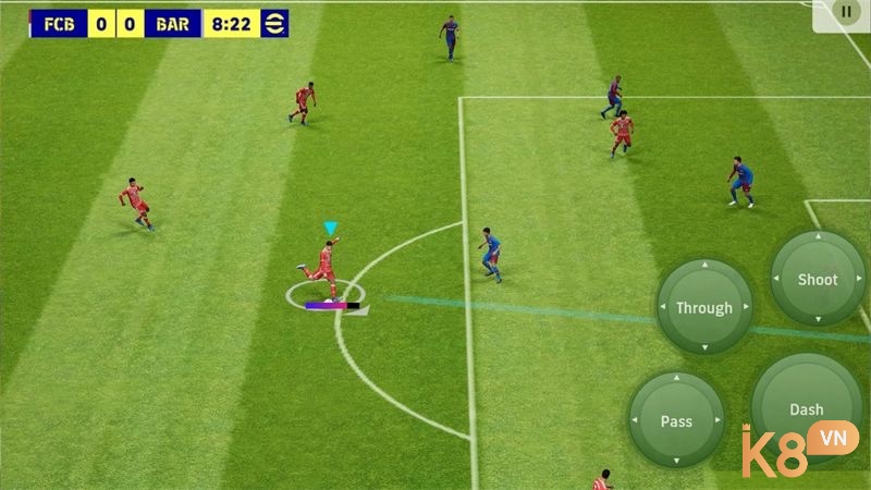 Người chơi say mê điều khiển đội bóng trong game bóng đá mobile, trải nghiệm những trận đấu kịch tính và xây dựng đội hình mơ ước ngay trên smartphone