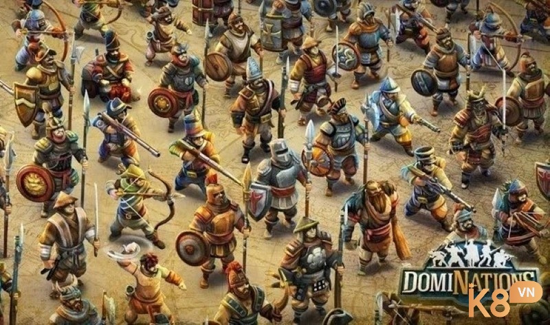 DomiNations là lựa chọn tuyệt vời cho ai muốn trải nghiệm sự tiến hóa xuyên suốt lịch sử