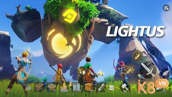 Lightus thu hút người chơi nhờ sự dung hòa giữa sáng tạo, phiêu lưu và yếu tố mô phỏng đời sống